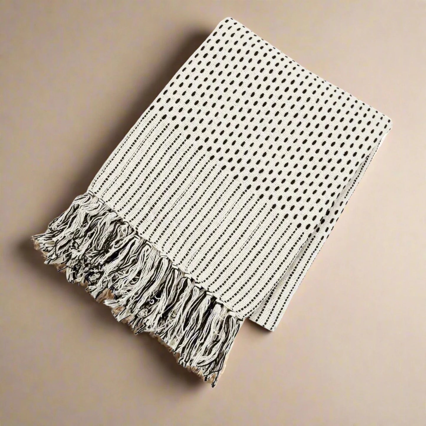 Mavis Woven Cotton Throw