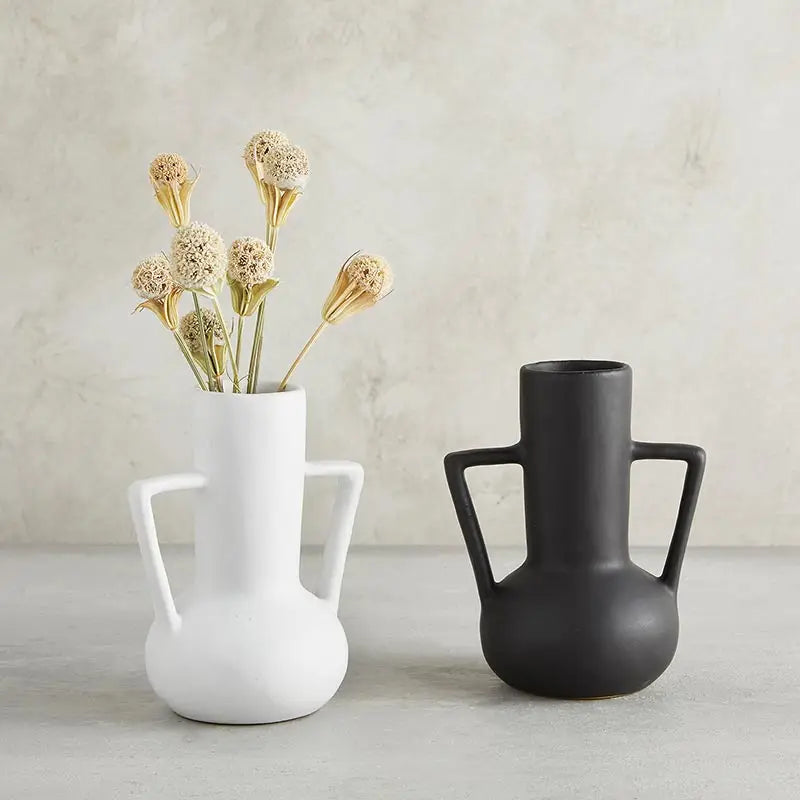 White Kontempo Vase