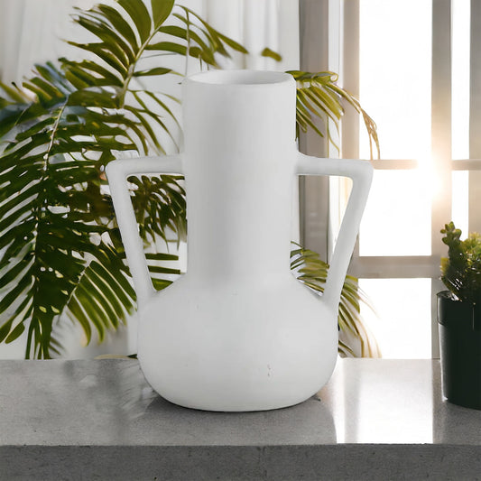White Kontempo Vase